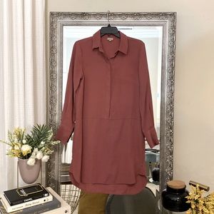 Mauve shirt dress - Cremieux